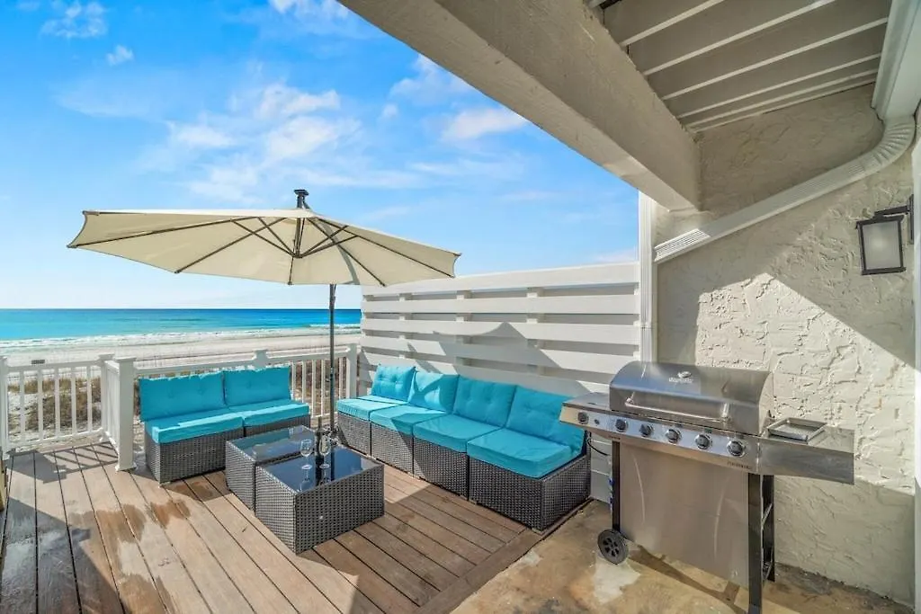 Tatil Evi Newly Remodeled Beachfront Townhome - Sleeps 14 Panama City Beach ABD