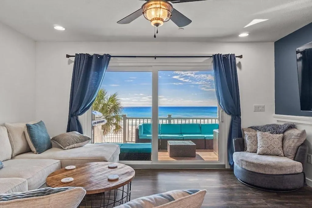 Newly Remodeled Beachfront Townhome - Sleeps 14 Panama City Beach