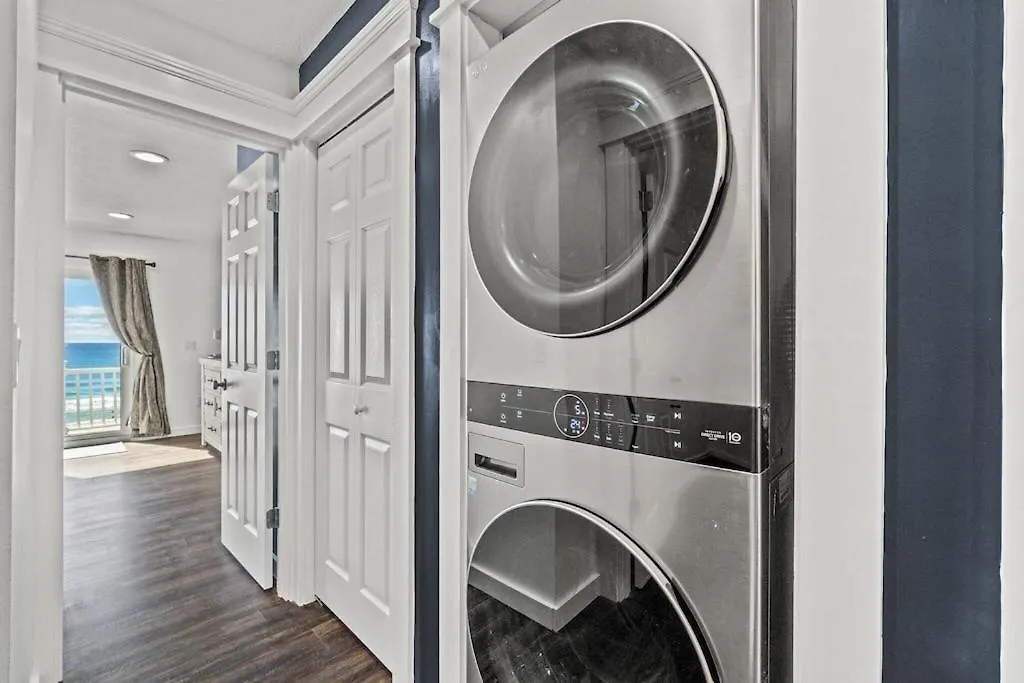 Tatil Evi Newly Remodeled Beachfront Townhome - Sleeps 14 Panama City Beach